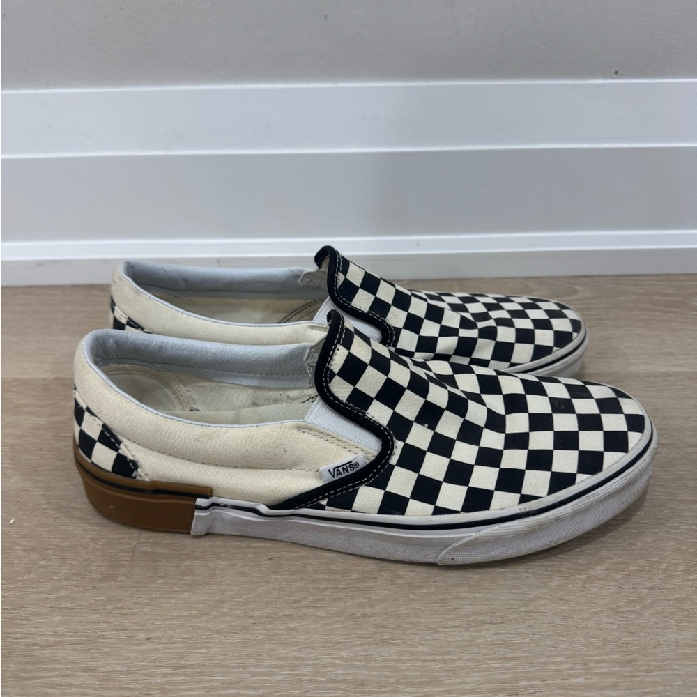 Vans Checkerboard Slip-On Sneakers